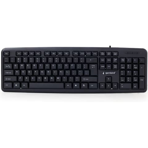 GEMBIRD KB-U-103 US Angol fekete