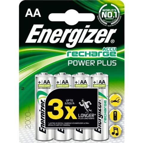 ENERGIZER Power Plus pencil akku (AA) 2000mAh 4pcs