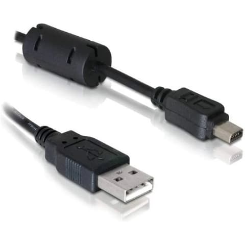 DELOCK 82417 Olympus kamera 12 tűs USB kábel 1m
