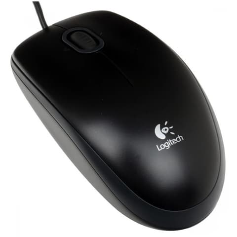 LOGITECH B100 fekete OEM