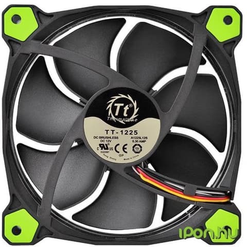 THERMALTAKE Riing 12 LED Zöld