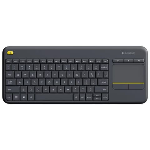 LOGITECH K400 Plus Wireless Touch Magyar fekete