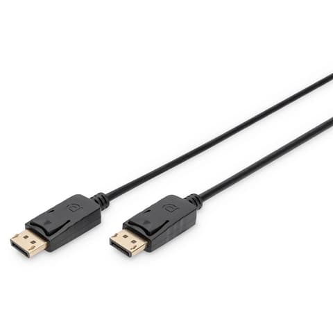 DIGITUS DisplayPort 1.2/1.2a Liaison Schwarz 2m AK-340100-020-S