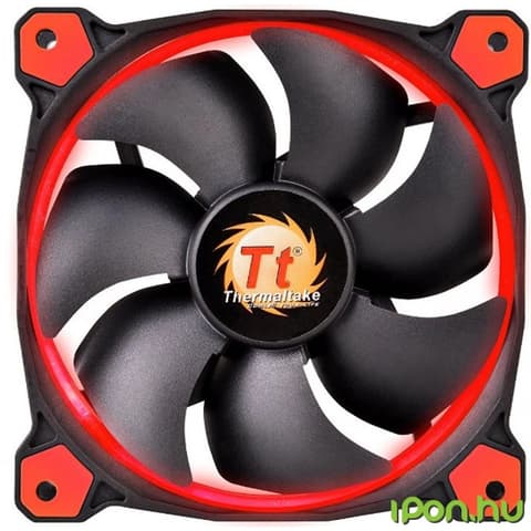 THERMALTAKE Riing 12 LED Piros