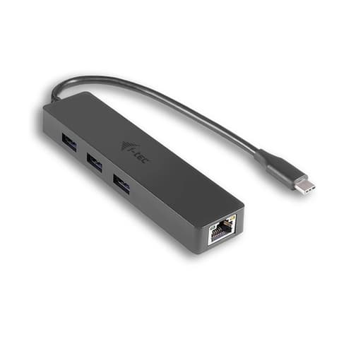 ITEC USB C Slim Passive HUB 3 Port + Gigabit Ethernet Adapter
