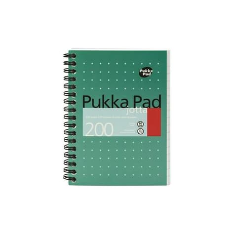 PUKKA PAD Metallic Jotta spirálfüzet A6 vonalas 100 lap