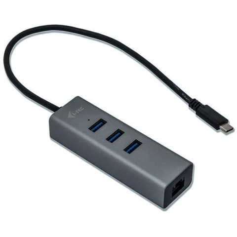 ITEC USB-C Metal 3-Port HUB with Gigabit Ethernet Adapter