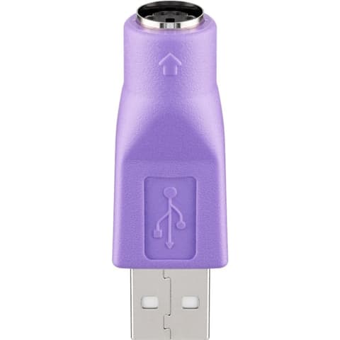 GOOBAY USB PS/2 transformator Lila 3cm 68918