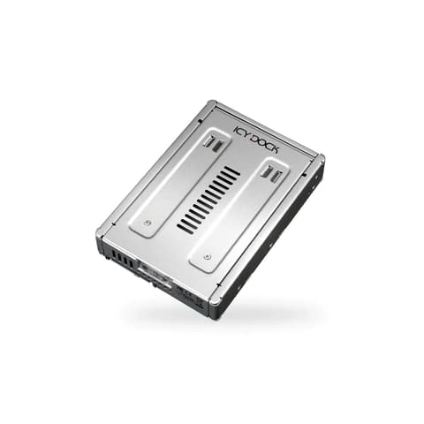 ICYDOCK MB982IP-1S-1 Enterprise Full Metal 2.5" to 3.5" SAS (SFF-8482) HDD & SSD Converter / Mounting kit for Internal 3.5" Drive Bay