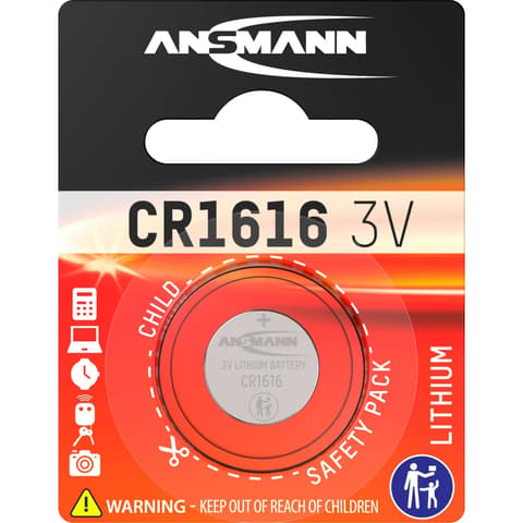ANSMANN CR1616 Lítium gombelem (CR) 1db