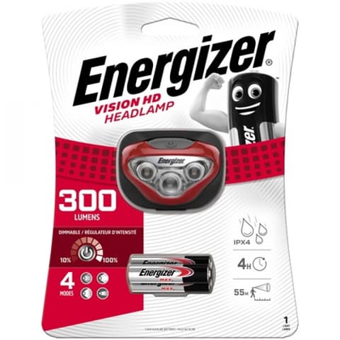 ENERGIZER Vision HD + 3xAAA far
