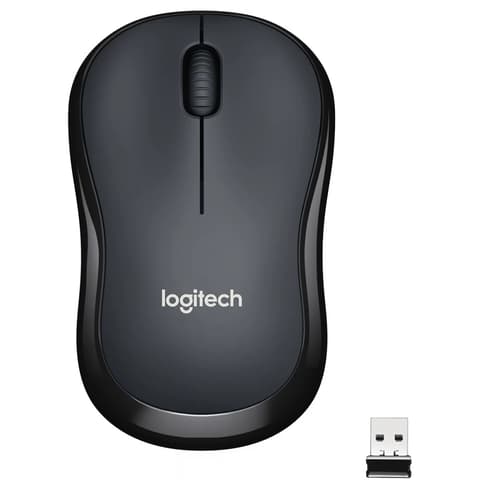 LOGITECH M220 Silent vezeték nélküli halk egér - fekete