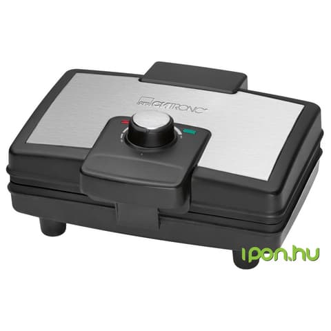CLATRONIC WA 3606 belga waffle maker black / inox