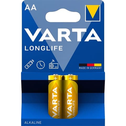VARTA Longlife ceruza elem (AA) 2db