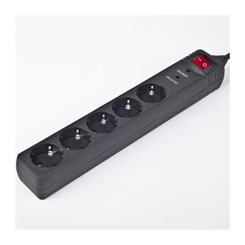 GEMBIRD SPG5-C-15 UPS 5 priză splitter 4.5 m negru