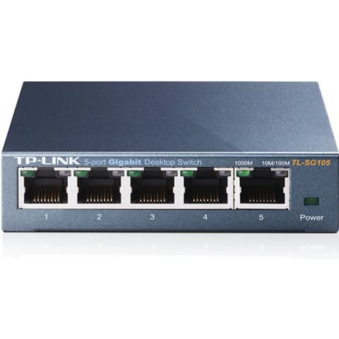 TP-LINK TL-SG105 5 portos 10/100/1000Mbps asztali switch