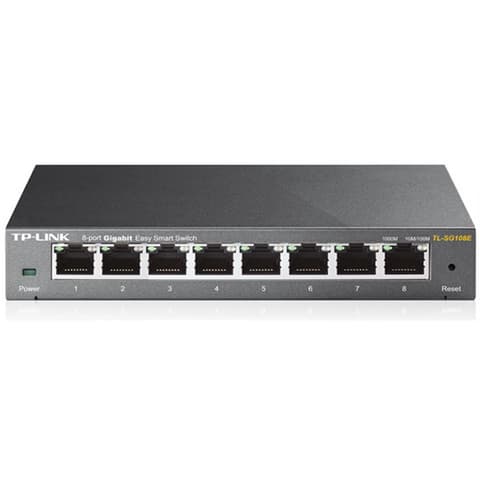 TP-LINK TL-SG108E 8 portos gigabites Easy Smart Switch