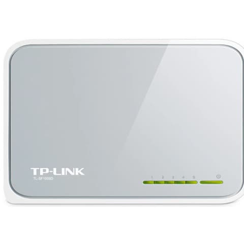 TP-LINK TL-SF1005D 5 portos 10/100Mbps asztali Switch