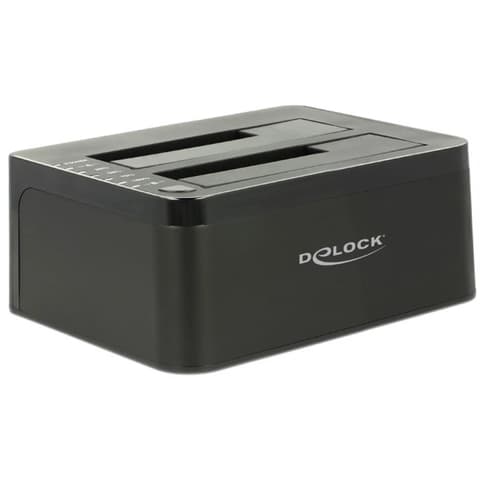 DELOCK 62661 - dual stație andocare staţie SATA HDD - USB 3.0 clonare cu funcţie