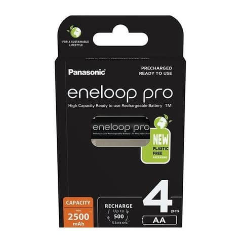 PANASONIC Eneloop PRO pencil rechargeable battery (AA) 2500mAh 4pcs