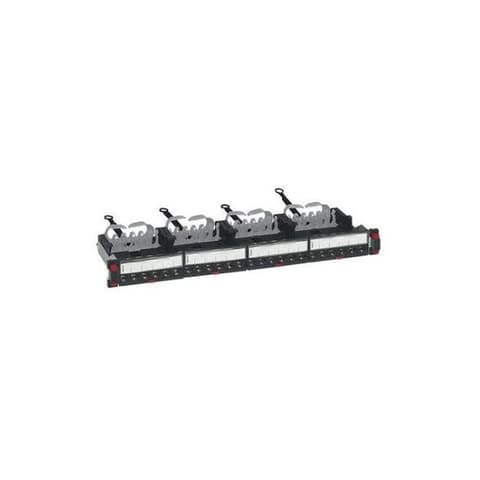 LEGRAND LCS3 patch panel 24xRJ45 (6xRJ45 moduli) Cat6A STP 1U brzi priključci