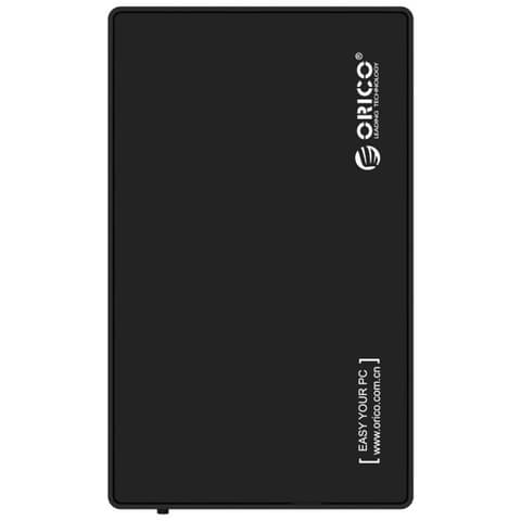 ORICO 3588US3-V1 - 2.5" - 3.5" External Hard Drive Enclosure fekete