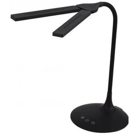 ALBA Asztali lámpa LED 6W "Ledtwin" fekete