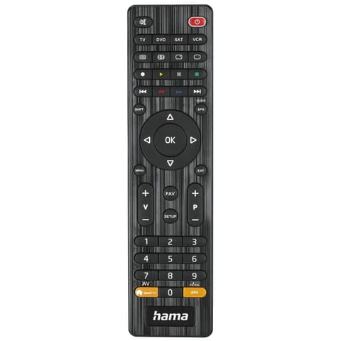 HAMA Univerzális távirányító 4in1 fekete