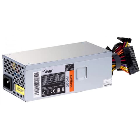 AKYGA AK-T1-300 300W 80 Plus White tápegység