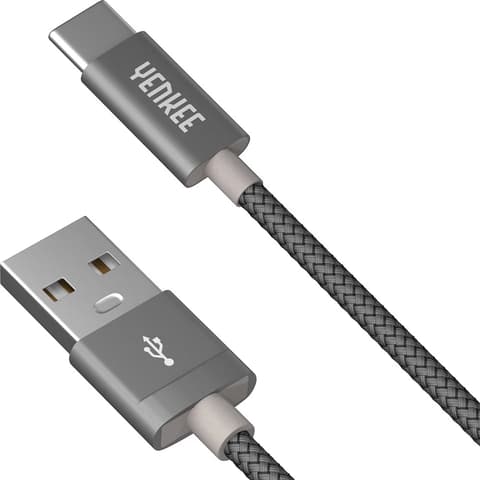 YENKEE USB 2.0 Type C transformator Siva 1m YCU 301 GY
