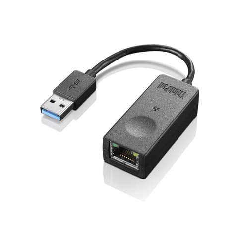 LENOVO 4X90S91830 USB 3.0 UTP Átalakító 10cm 1Gbps fekete