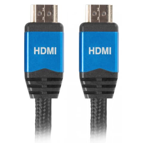 LANBERG HDMI 2.0 Conector Negru 3m CA-HDMI-20CU-0030-BL