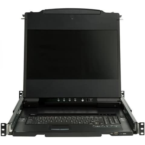 STARTECH 17" HD Rackmount KVM Console - Dual Rail