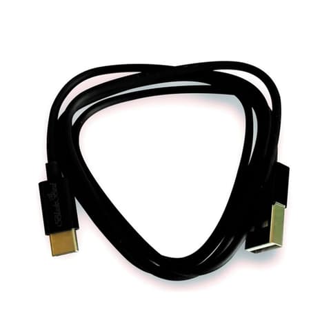 BLACKBIRD USB 2.0 Type C transformator Crno 1m BH996
