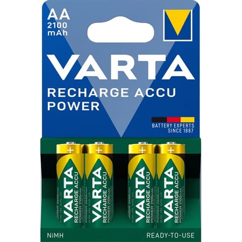 VARTA Power pencil akku (AA) 2100mAh 4pcs
