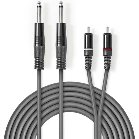 NEDIS Jack RCA transformator Siva 3m COTH23320GY30