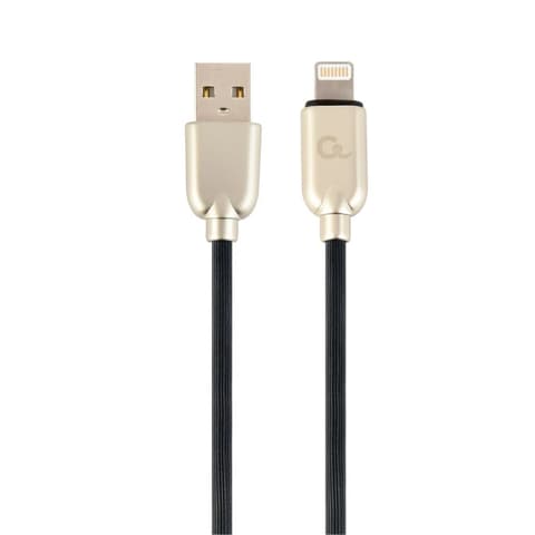 GEMBIRD USB Lightning Punjač / podatkovni kabel Crno 2m CC-USB2R-AMLM-2M