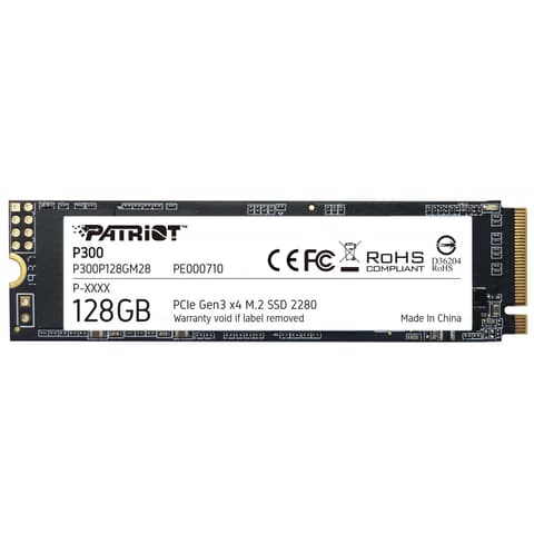 PATRIOT 128GB P300 M.2 PCIe M.2 2280 P300P128GM28