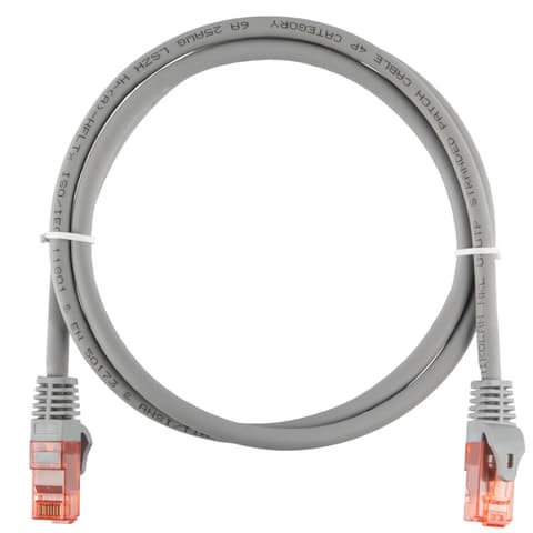 NIKOMAX UTP CAT6A Conector Gri 30cm NMC-PC4UA55B-ES-003-C-GY