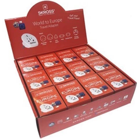 SKROSS 1.500211-6 World to Europe dobozos 12db