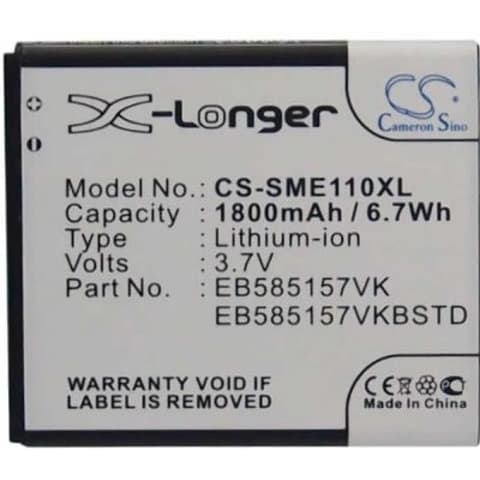 CAMERON SINO X-Longer Samsung EB585157VK/EB585157VKBSTD/EB585157VKBSTD compatibilă acumulator 1800mAh 3.7V