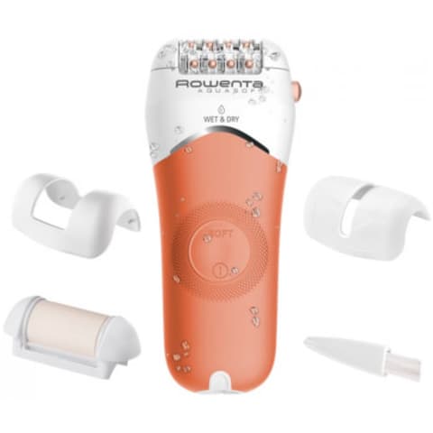 ROWENTA Aquaso Wet&Dry epilator coral