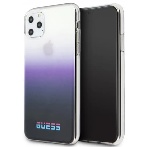 GUESS California plastic toc iPhone 11 Pro Max lila
