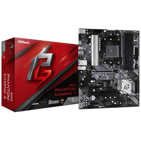 ASROCK B550 Phantom Gaming 4