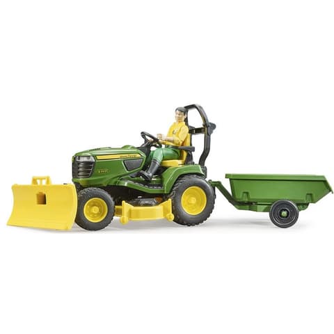 BRUDER 1/16 John Deere Fűnyírós traktor