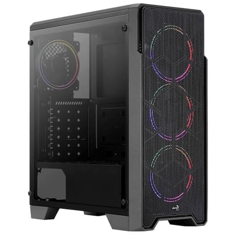 AEROCOOL Ore TG fekete