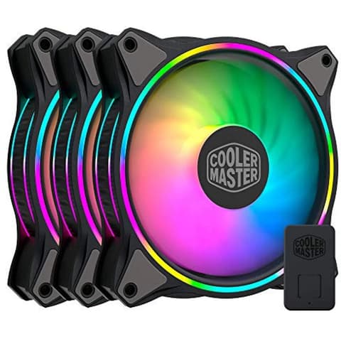 COOLERMASTER MasterFan MF120 HALO 3 darabos szett