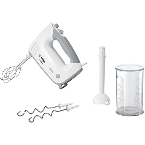 BOSCH MFQ36440 ErgoMixx Hand mixer 450 W white