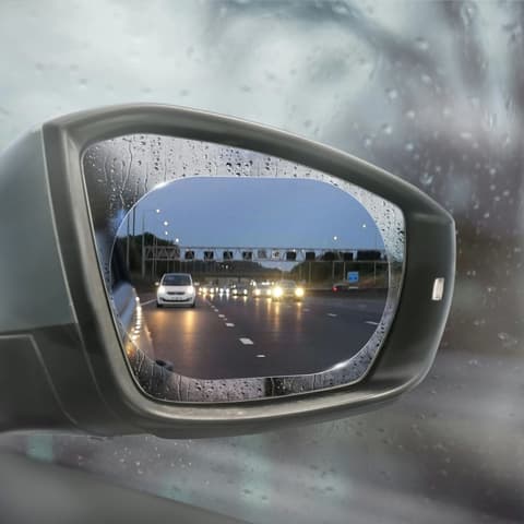 DELIGHT Vízlepergető foil rearview tükörre - 2 pcs / pack