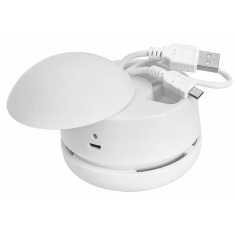 20520200 W2D2 Mini desktop aspirator USB conexiune alb